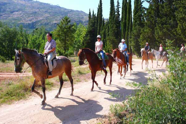 Estilos de montar caballo