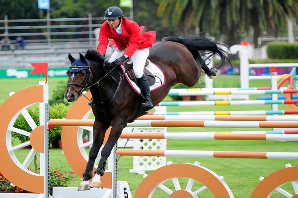 Medidas de la pista del salto ecuestre