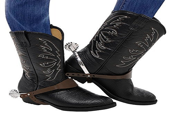 Botas con espuelas